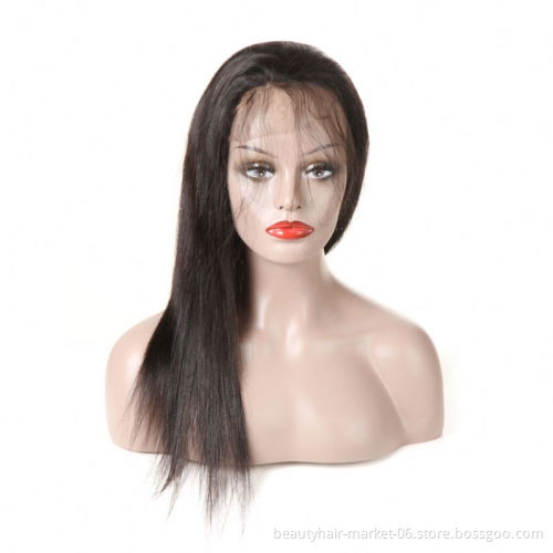 Double Drawn Cuticle Aligned Raw Indian Virgin Hair Unprocessed,Body Wave Human Hair Full Lace Wig , Full Lace Human Hair Wig